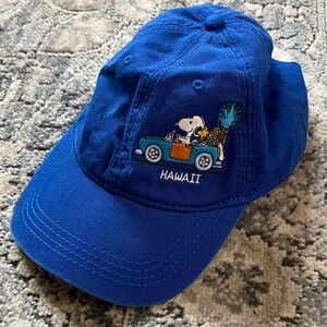 Cap America embroidered snoopy dad hat Hawaii